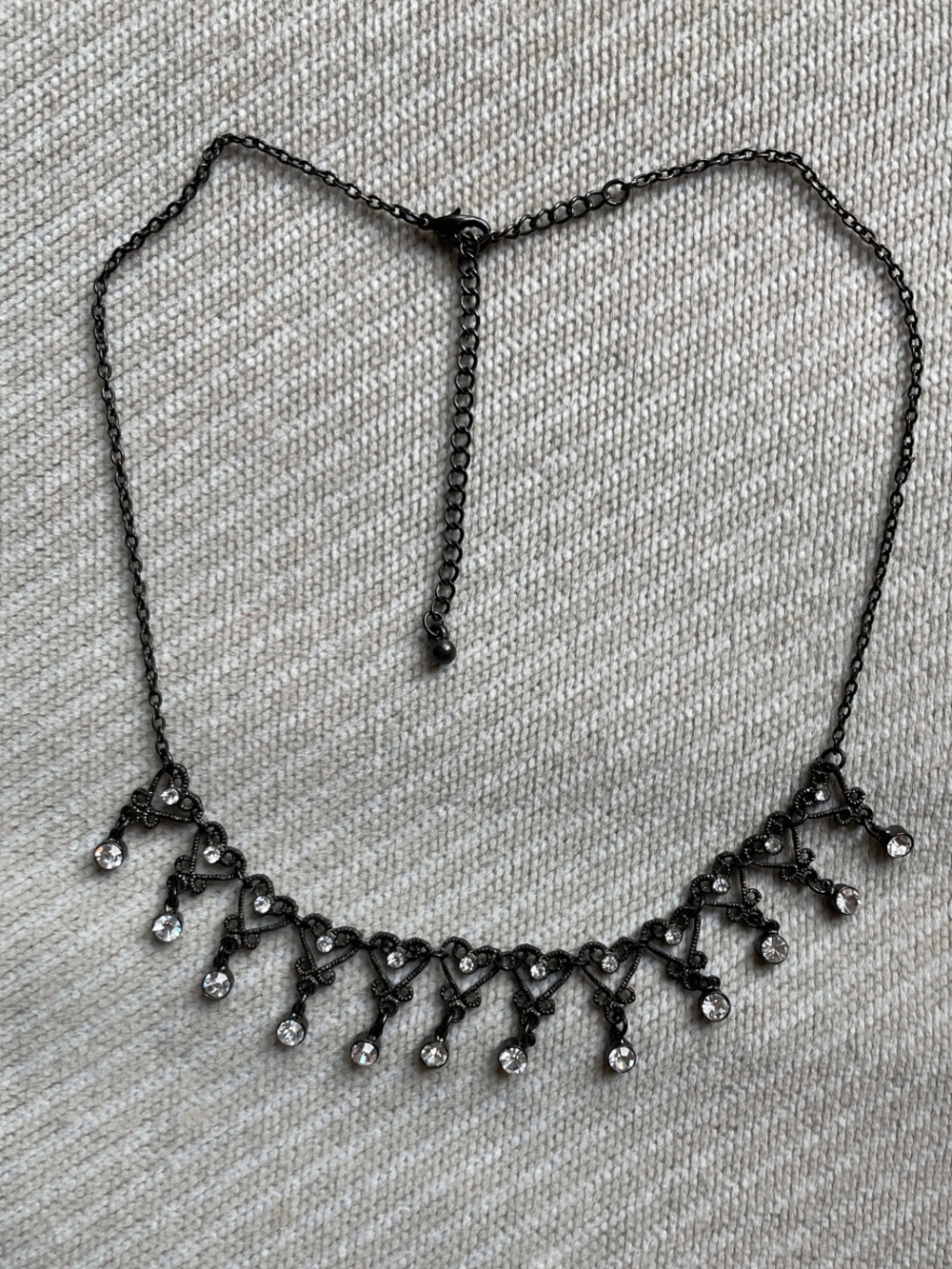 Antique-inspired Drop Fringe Necklace
